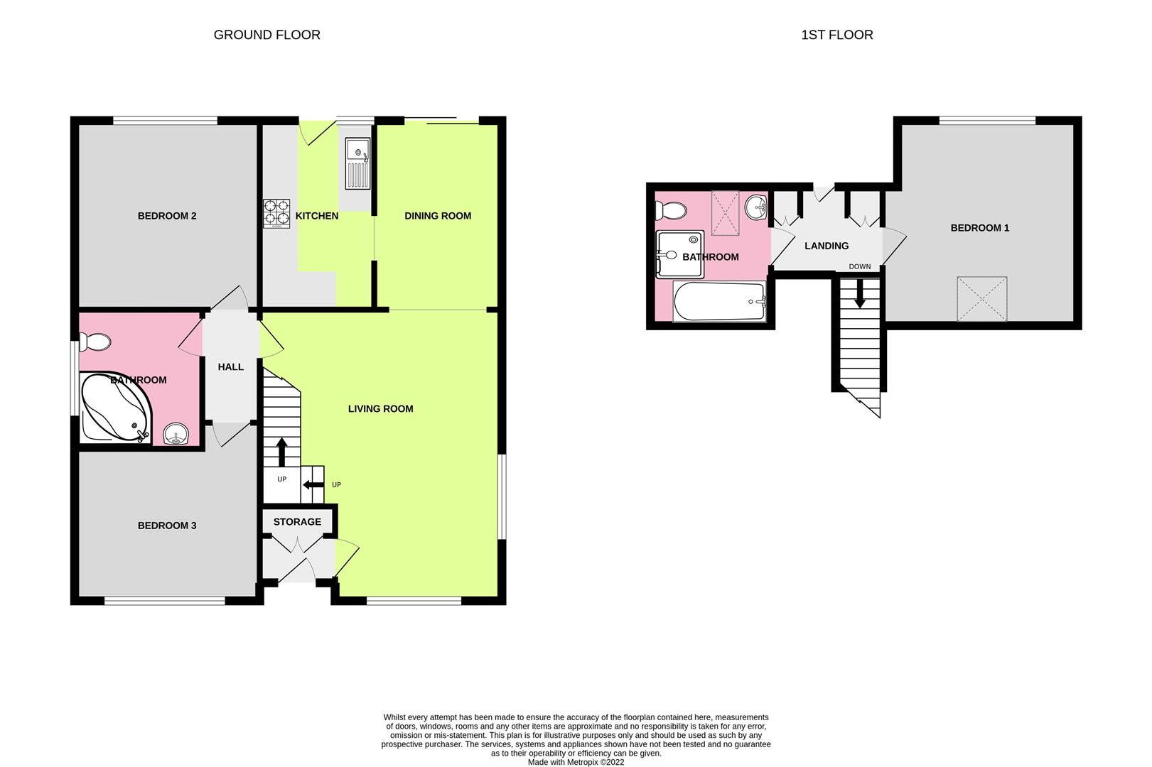 Floor Plan | Chalet - Detached | Hayling Rise, Worthing | For Sale